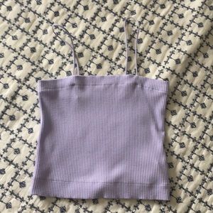 Purple American Eagle Tub Tank Top